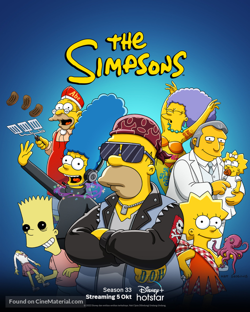 &quot;The Simpsons&quot; - Indonesian Movie Poster