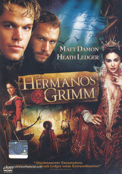 The Brothers Grimm - Argentinian DVD movie cover