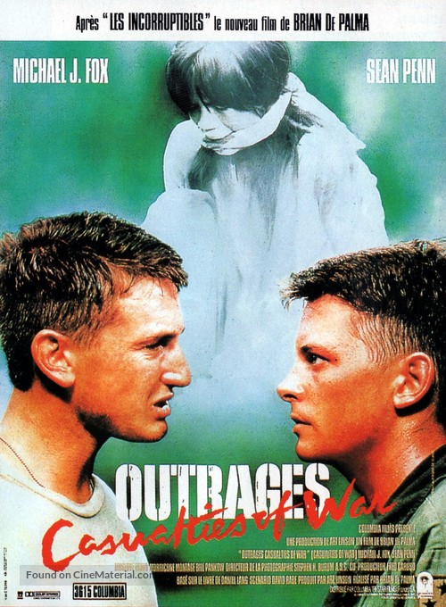 Casualties of War - French Movie Poster