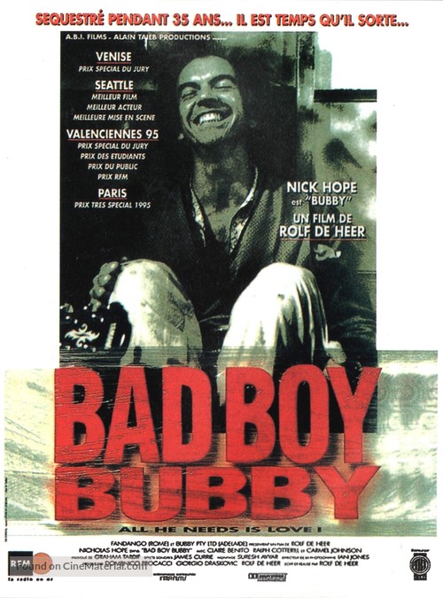 Bad Boy Bubby - French Movie Poster
