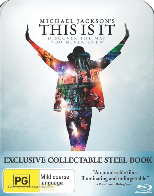 This Is It - Australian Blu-Ray movie cover