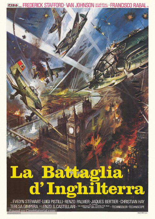 Battaglia d&#039;Inghilterra, La - Italian Movie Poster