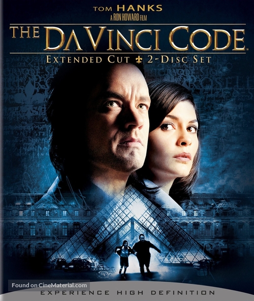 The Da Vinci Code - Blu-Ray movie cover
