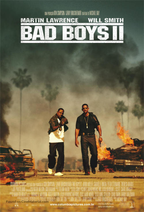 Bad Boys II - Brazilian Movie Poster