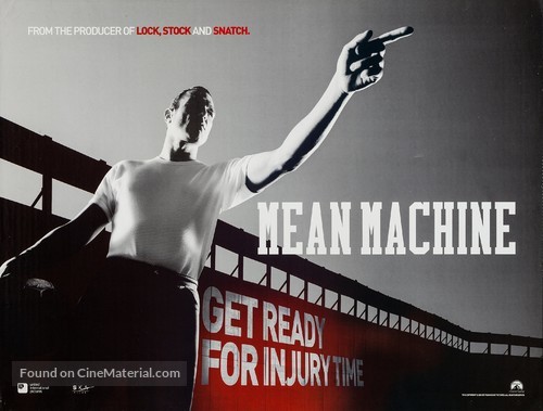 Mean Machine - British Movie Poster