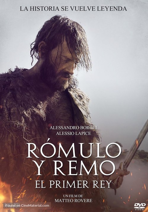 Il primo re - Spanish DVD movie cover