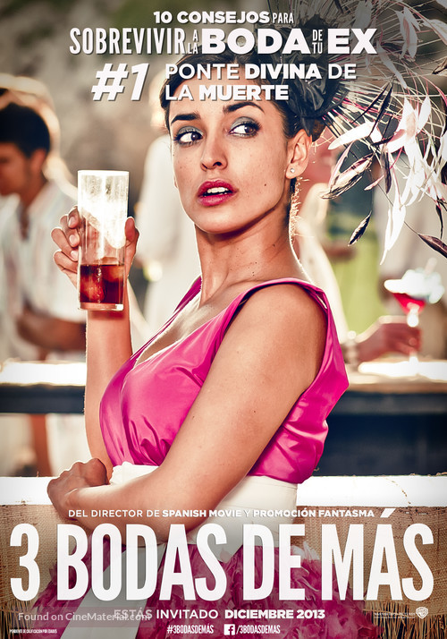 Tres bodas de m&aacute;s - Spanish Movie Poster