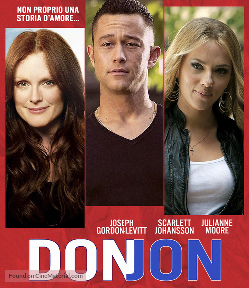 Don Jon - Italian Blu-Ray movie cover