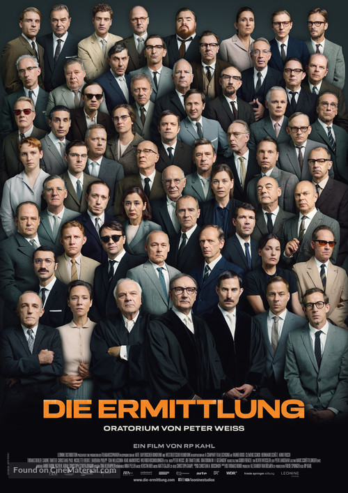 Die Ermittlung. Oratorium in elf Ges&auml;ngen - German Movie Poster