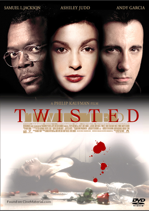 Twisted - Japanese DVD movie cover