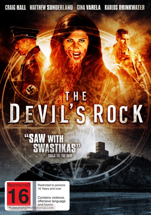 The Devil&#039;s Rock - New Zealand DVD movie cover