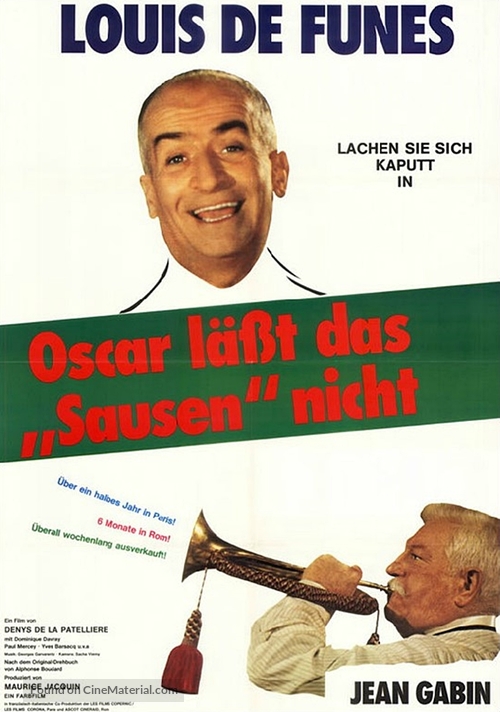 Le tatou&eacute; - German Movie Poster