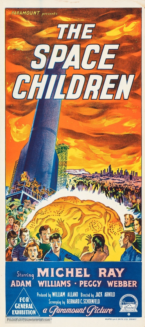 The Space Children - Australian Movie Poster