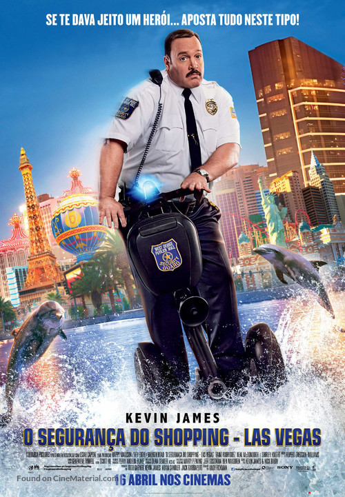 Paul Blart: Mall Cop 2 - Portuguese Movie Poster