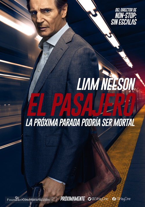 The Commuter - Colombian Movie Poster