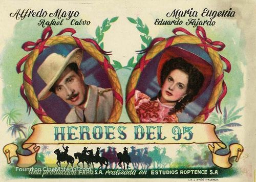 H&eacute;roes del 95 - Spanish Movie Poster