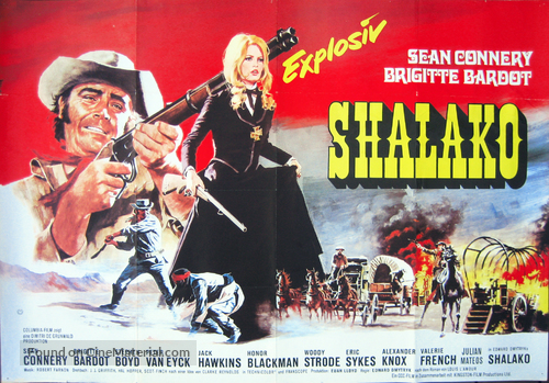 Shalako - German Movie Poster