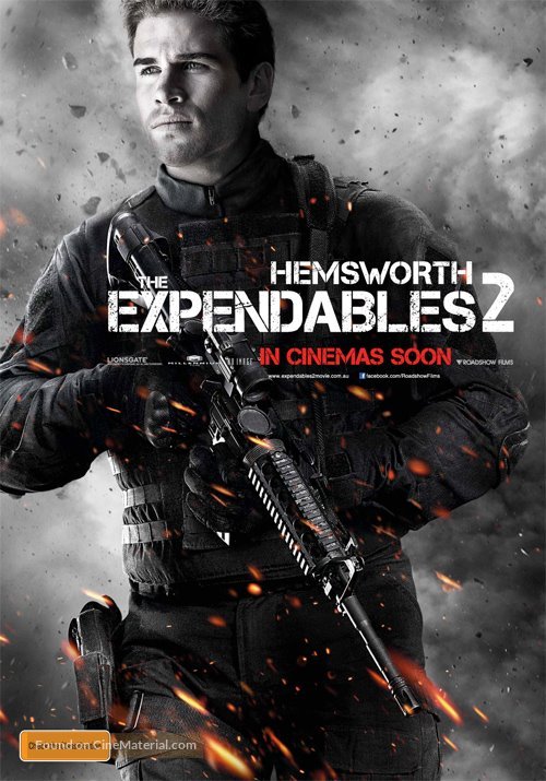 The Expendables 2 - Australian Movie Poster