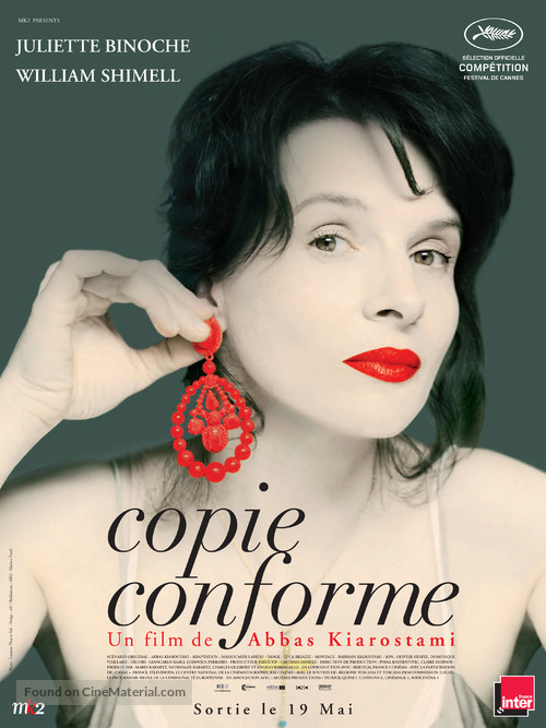 Copie conforme - French Movie Poster
