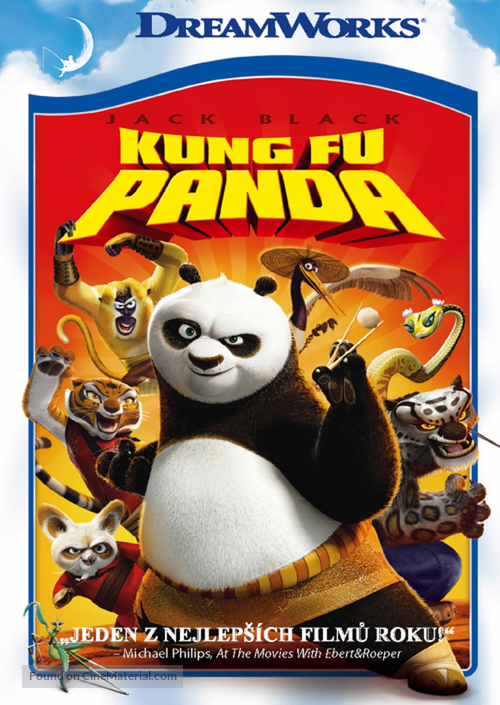Kung Fu Panda - Czech DVD movie cover