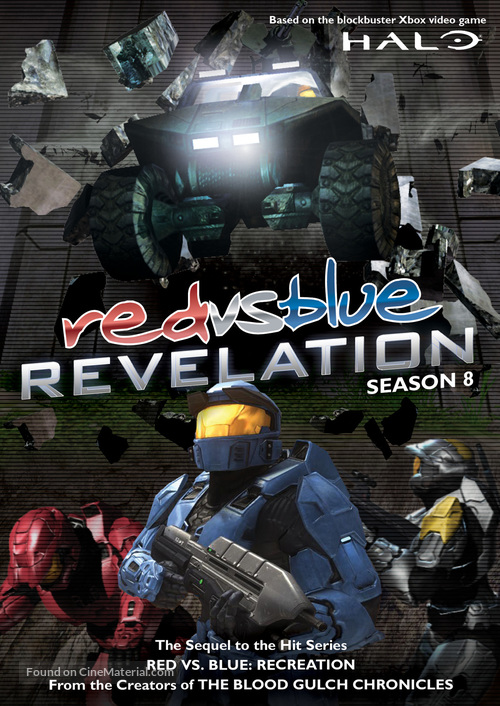 Red vs. Blue: Revelation - DVD movie cover