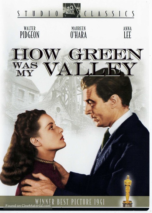 How Green Was My Valley - DVD movie cover
