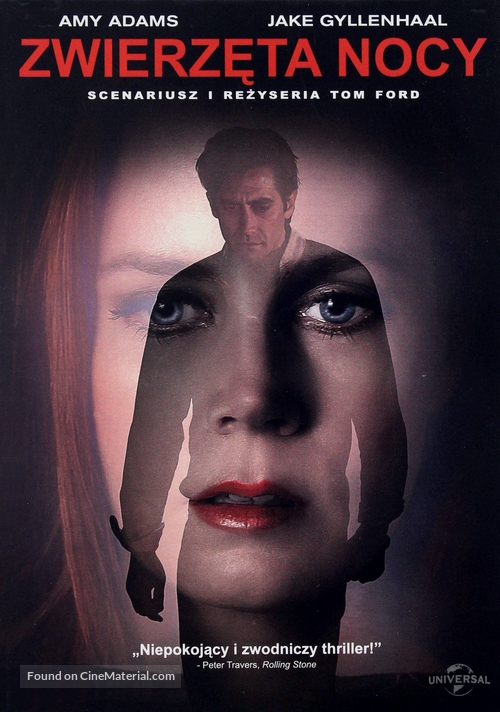 Nocturnal Animals - Polish DVD movie cover