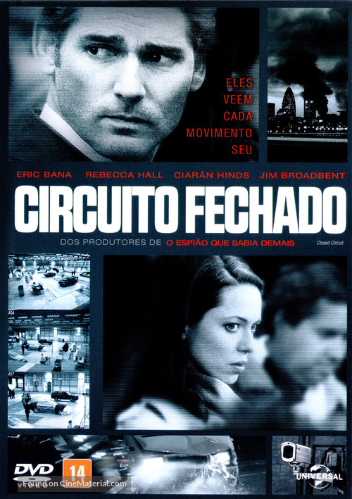 Closed Circuit - Brazilian DVD movie cover