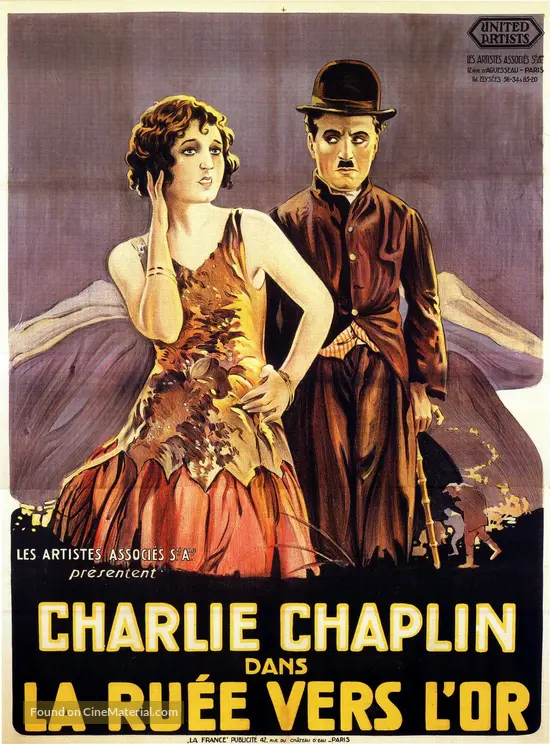 The Gold Rush - French Movie Poster