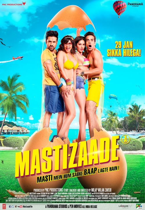 Mastizaade - Indian Movie Poster