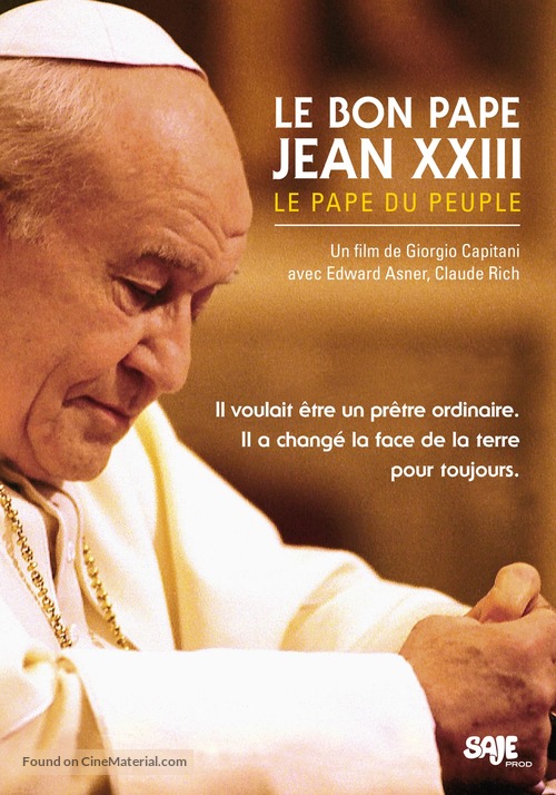 Papa Giovanni - Ioannes XXIII - French DVD movie cover