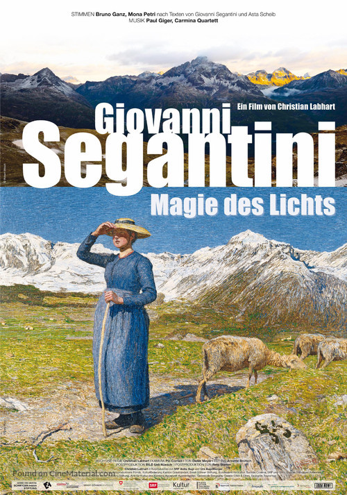 Giovanni Segantini &ndash; Magie des Lichts - Swiss Movie Poster