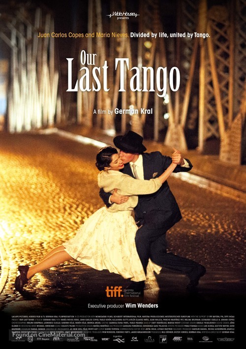 Un tango m&aacute;s - Argentinian Movie Poster