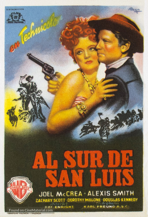 South of St. Louis - Spanish Movie Poster