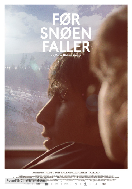 F&oslash;r sn&oslash;en faller - Norwegian Movie Poster