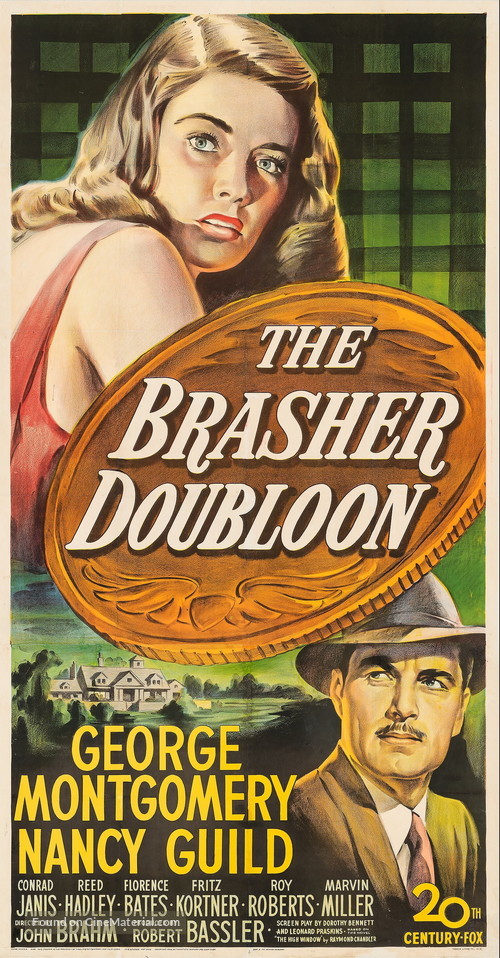 The Brasher Doubloon - Movie Poster