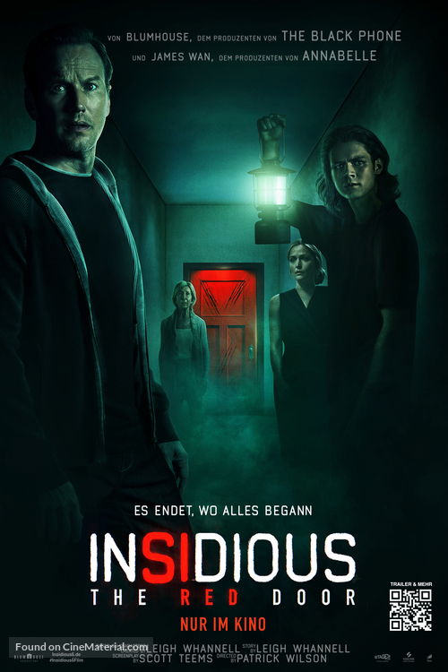 Insidious: The Red Door - Danish Movie Poster