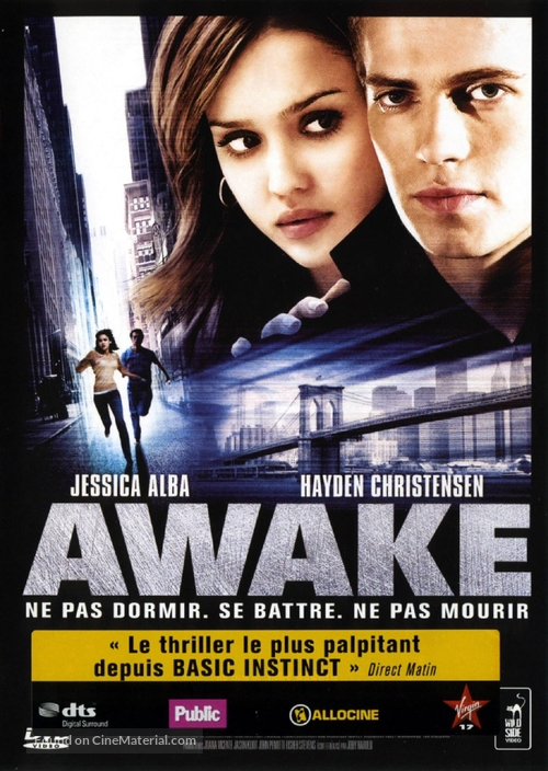 Awake - French DVD movie cover