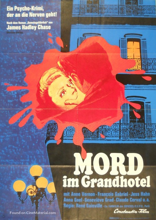 Le d&eacute;moniaque - German Movie Poster