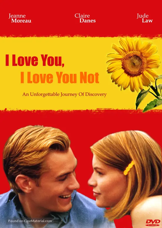 I Love You I Love You Not 1996 Movie Cover