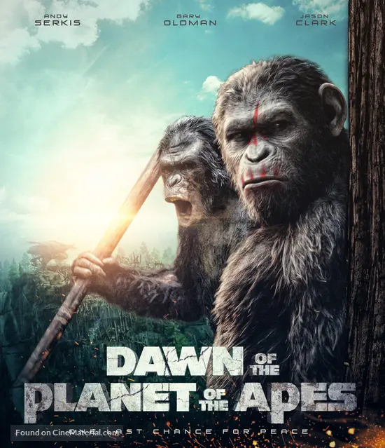 Dawn of the Planet of the Apes (2014) movie poster