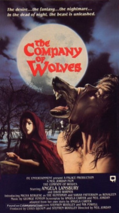 The Company of Wolves - VHS movie cover