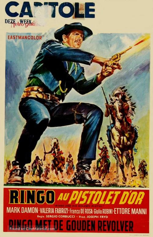 Johnny Oro - Belgian Movie Poster