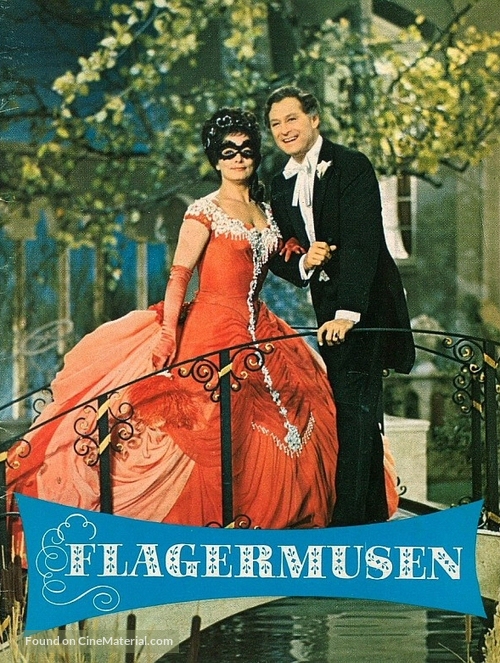 Flagermusen - Danish Movie Poster