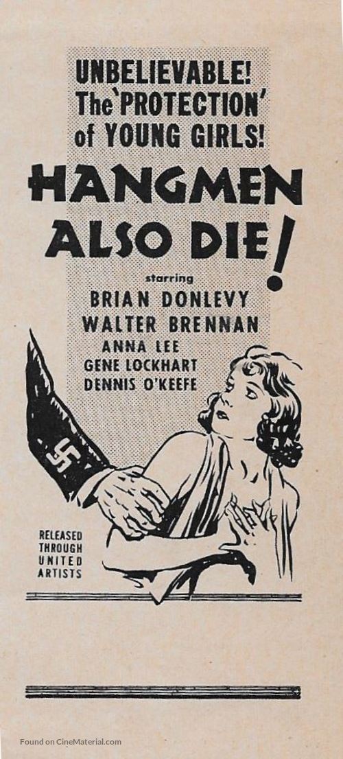 Hangmen Also Die! - poster