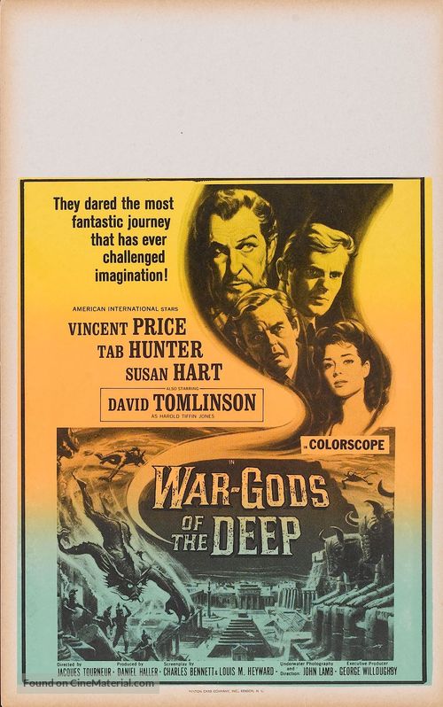 War-Gods of the Deep - Movie Poster