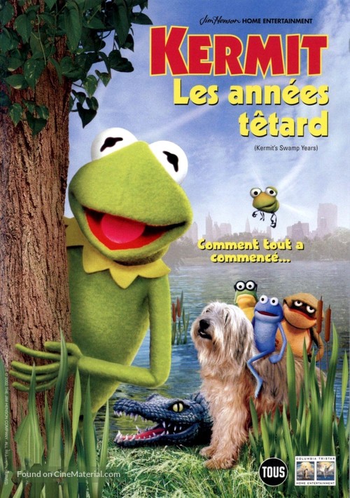 Kermit&#039;s Swamp Years - French DVD movie cover