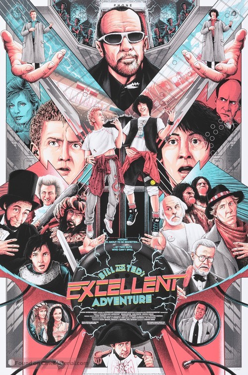 Bill &amp; Ted&#039;s Excellent Adventure - poster