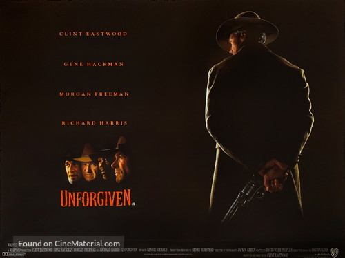 Unforgiven - British Movie Poster