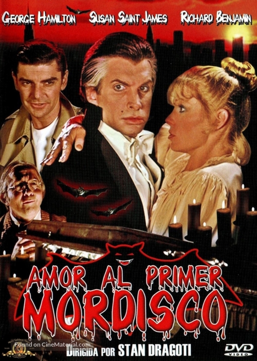 Love at First Bite - Spanish DVD movie cover
